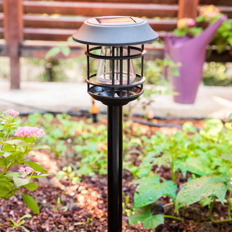 Lampes solaires de jardin, un choix idéal pour les solutions d'éclairage extérieur.