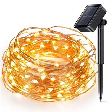 Comment fonctionne une guirlande lumineuse en fil de cuivre à énergie solaire ?