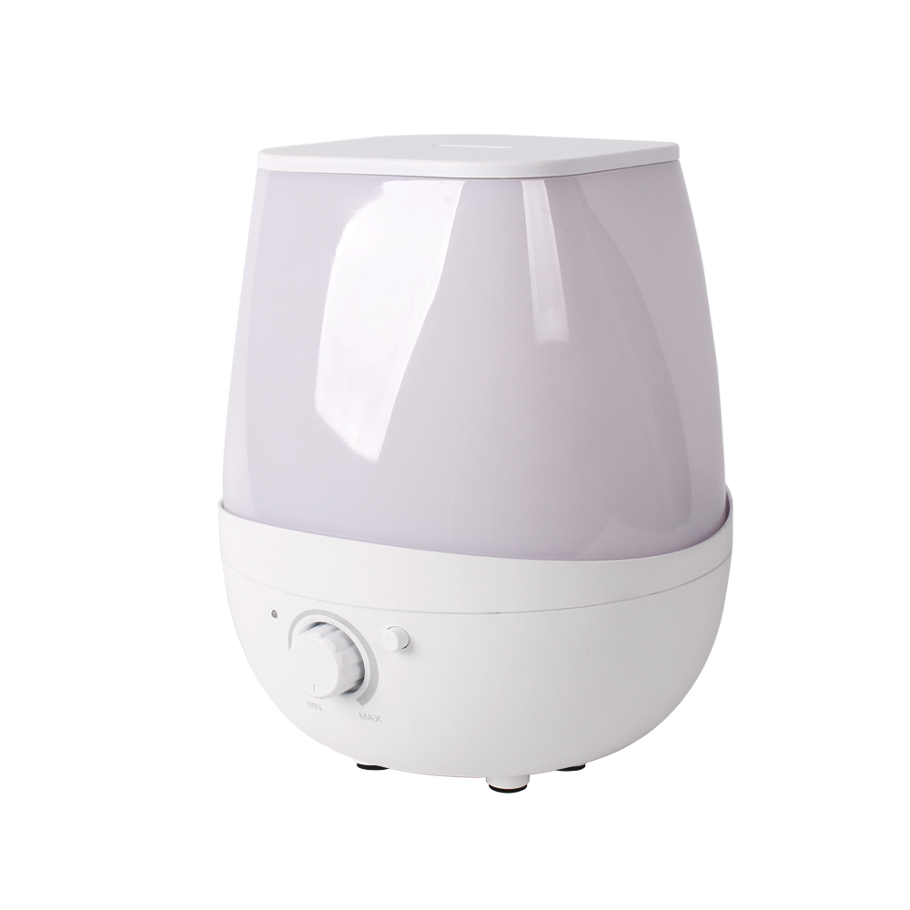 Humidificateur de lumière ambiante à 7 couleurs, huile essentielle à grand volume de brume de 2 L