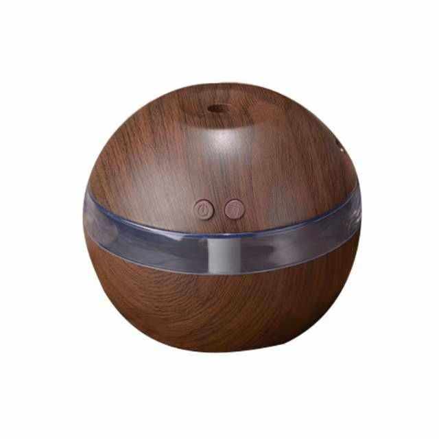 Humidificateur USB à veilleuse ronde de 300 ml