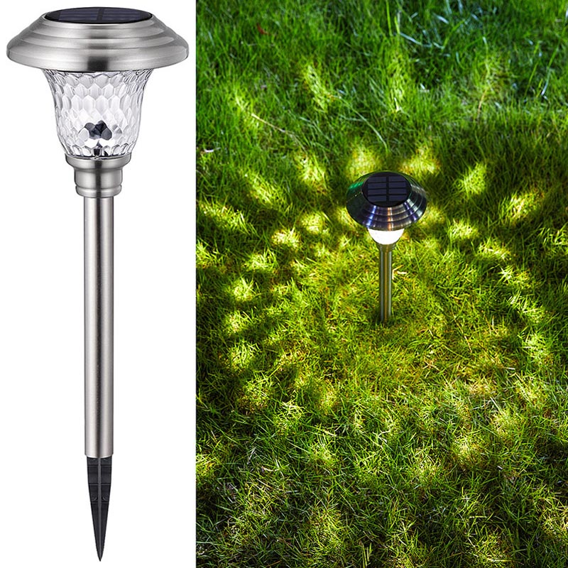 Lampe de piquet étanche pour jardin solaire