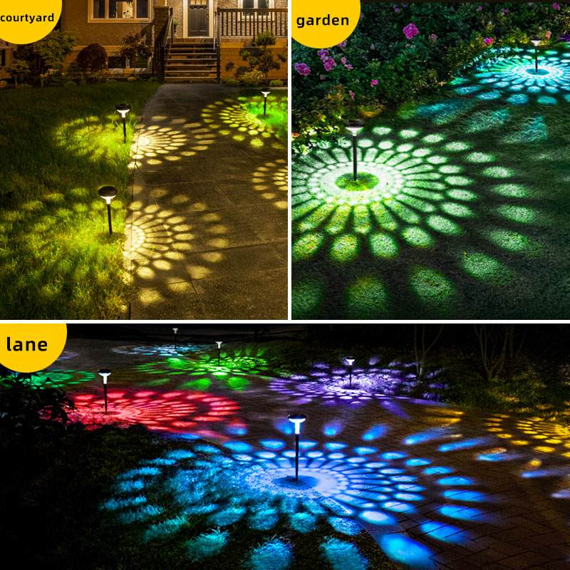 Lumières solaires de jardin de décoration de paysage de pelouse