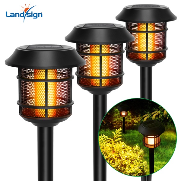 Lampe torche solaire pour paysage extérieur