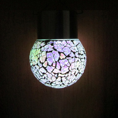 Lumières de mosaïque suspendues solaires