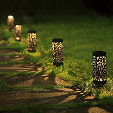 Lampe de jardin LED à énergie solaire